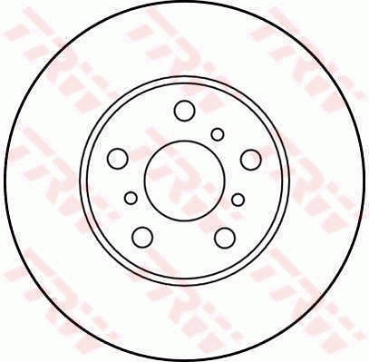 Disc frana DF3115 TRW