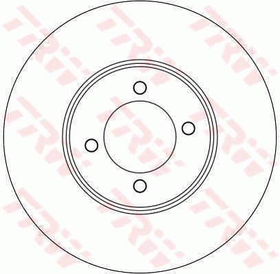 Disc frana DF4139 TRW