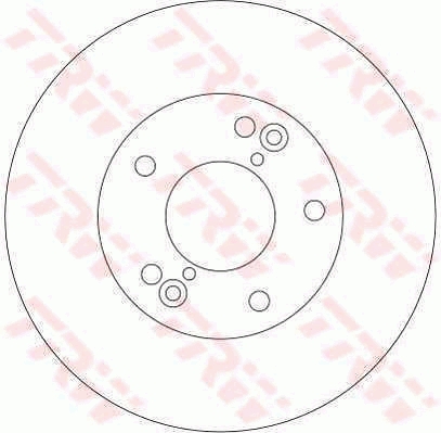 Disc frana DF4292 TRW