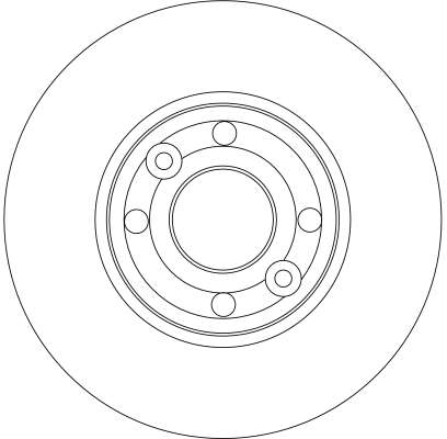 Disc frana DF4364 TRW