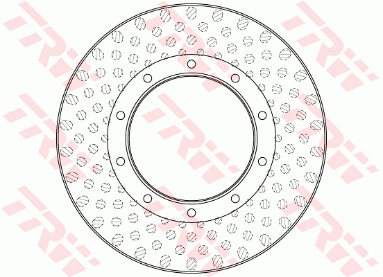 Disc frana DF5010S TRW