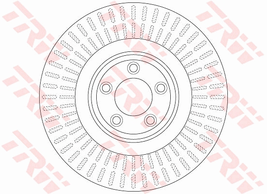 Disc frana DF6146S TRW