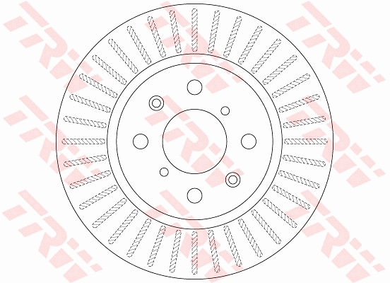 Disc frana DF6232 TRW