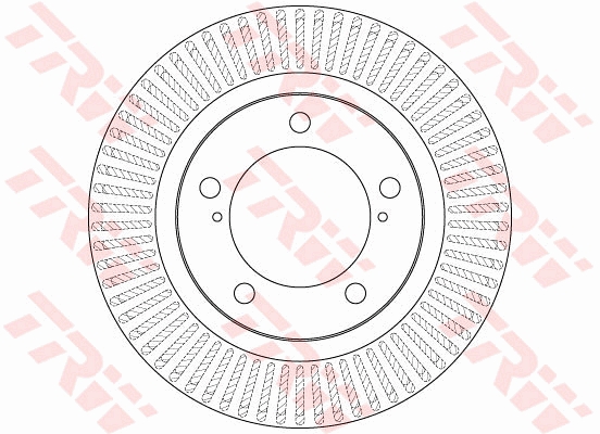 Disc frana DF6239S TRW