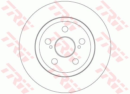 Disc frana DF6331 TRW