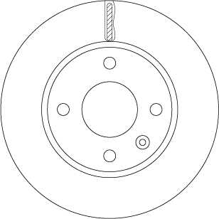 Disc frana DF6783 TRW