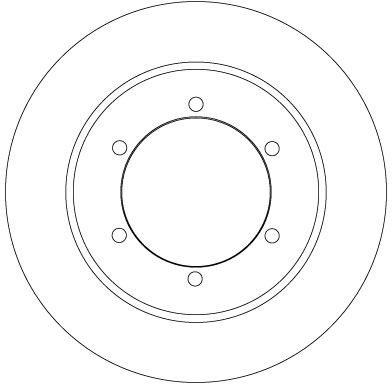 Disc frana DF6790 TRW