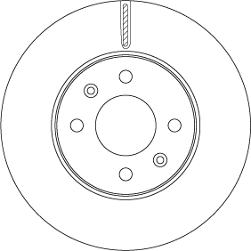 Disc frana DF6794 TRW