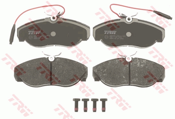 Set placute frana,frana disc GDB1105 TRW