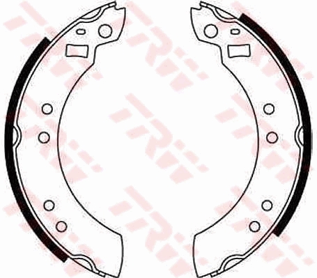 Set saboti frana GS6124 TRW