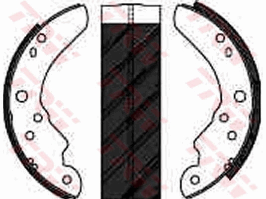 Set saboti frana GS6142 TRW