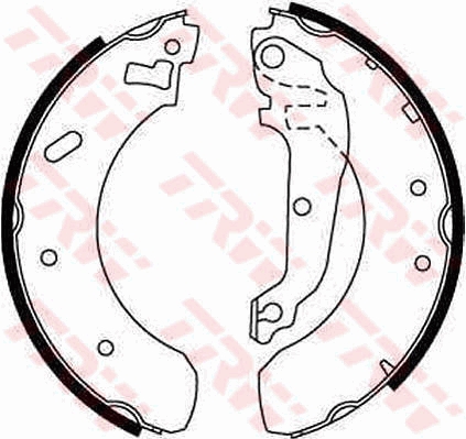 Set saboti frana GS6215 TRW