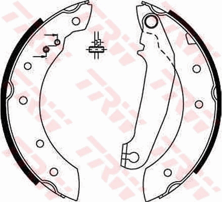Set saboti frana GS6233 TRW