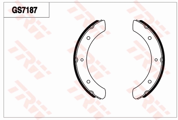 Set saboti frana GS7187 TRW