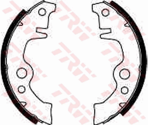Set saboti frana GS8021 TRW