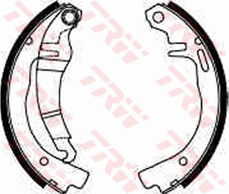 Set saboti frana GS8144 TRW