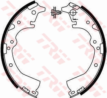 Set saboti frana GS8184 TRW