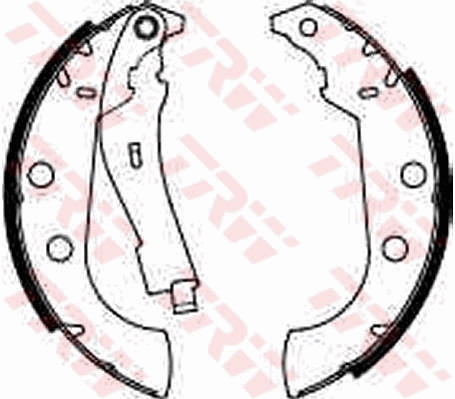 Set saboti frana GS8272 TRW