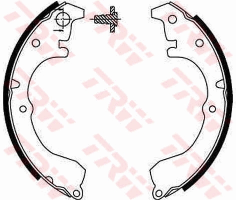 Set saboti frana GS8287 TRW