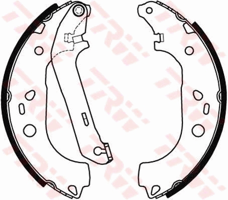 Set saboti frana GS8471 TRW