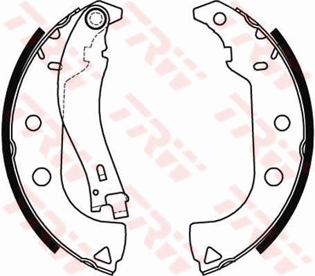 Set saboti frana GS8484 TRW