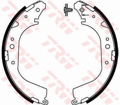 Set saboti frana GS8502 TRW