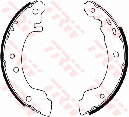 Set saboti frana GS8529 TRW