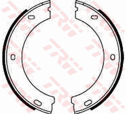 Set saboti frana, frana de mana GS8547 TRW