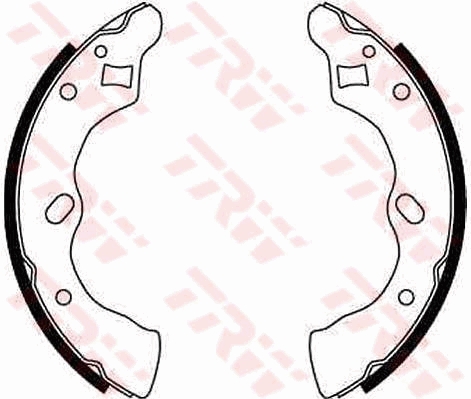 Set saboti frana GS8581 TRW