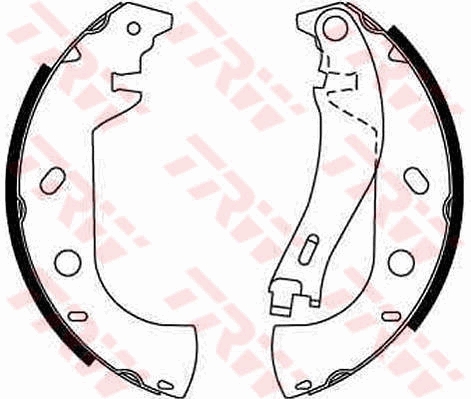 Set saboti frana GS8653 TRW