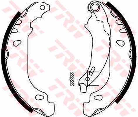 Set saboti frana GS8669 TRW