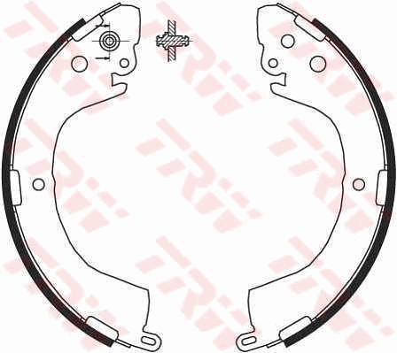 Set saboti frana GS8691 TRW