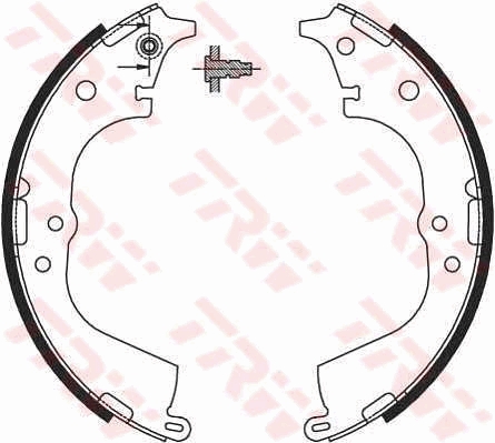 Set saboti frana GS8693 TRW