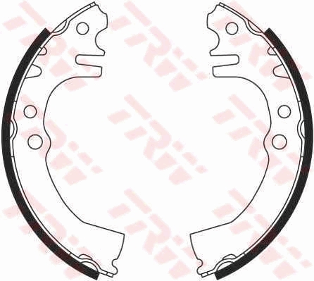 Set saboti frana GS8699 TRW