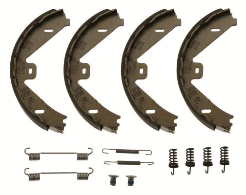 Set saboti frana, frana de mana GS8755 TRW