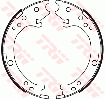 Set saboti frana, frana de mana GS8779 TRW