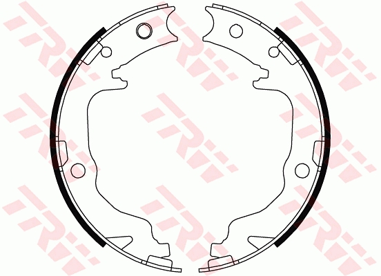 Set saboti frana, frana de mana GS8804 TRW