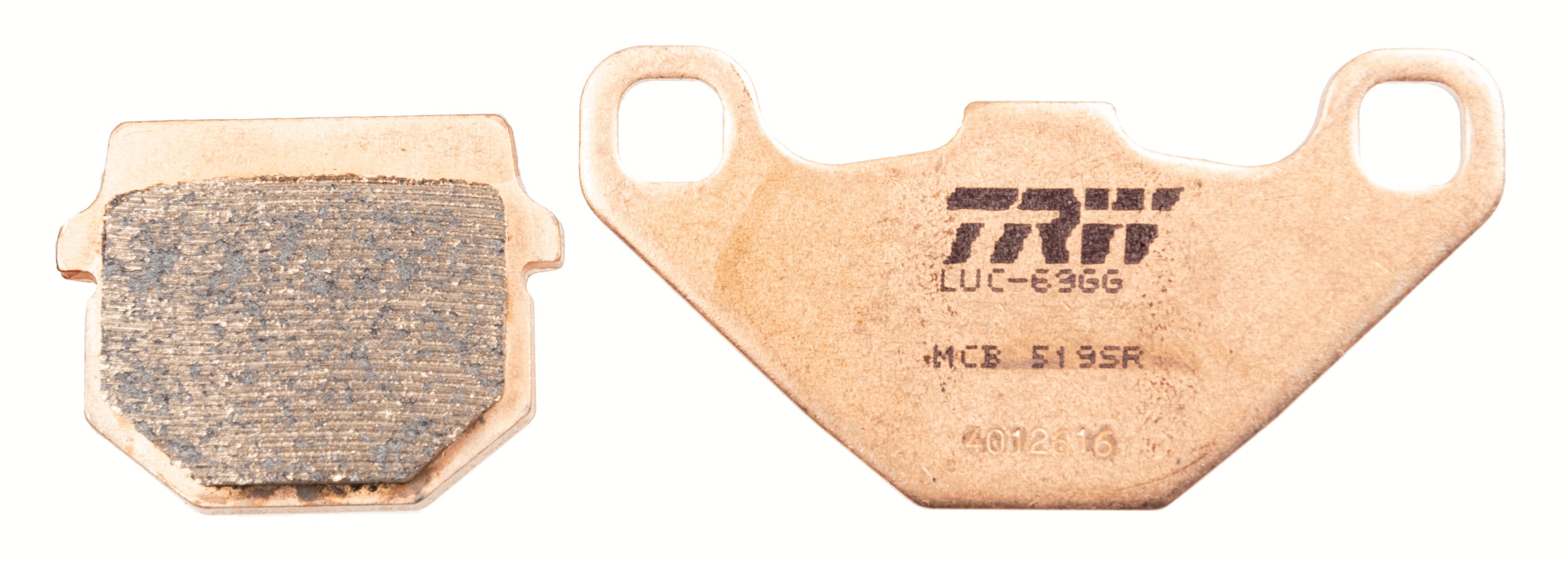 Set placute frana,frana disc MCB519SR TRW