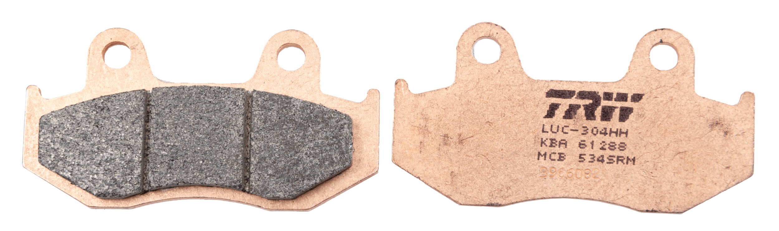 set placute frana,frana disc MCB534SRM TRW