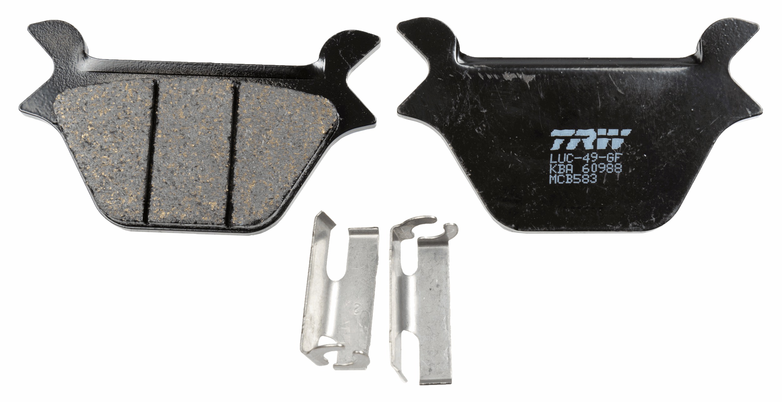 Set placute frana,frana disc MCB583 TRW