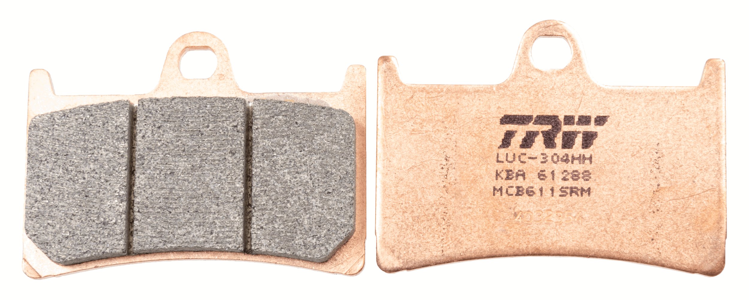 Set placute frana,frana disc MCB611SRM TRW