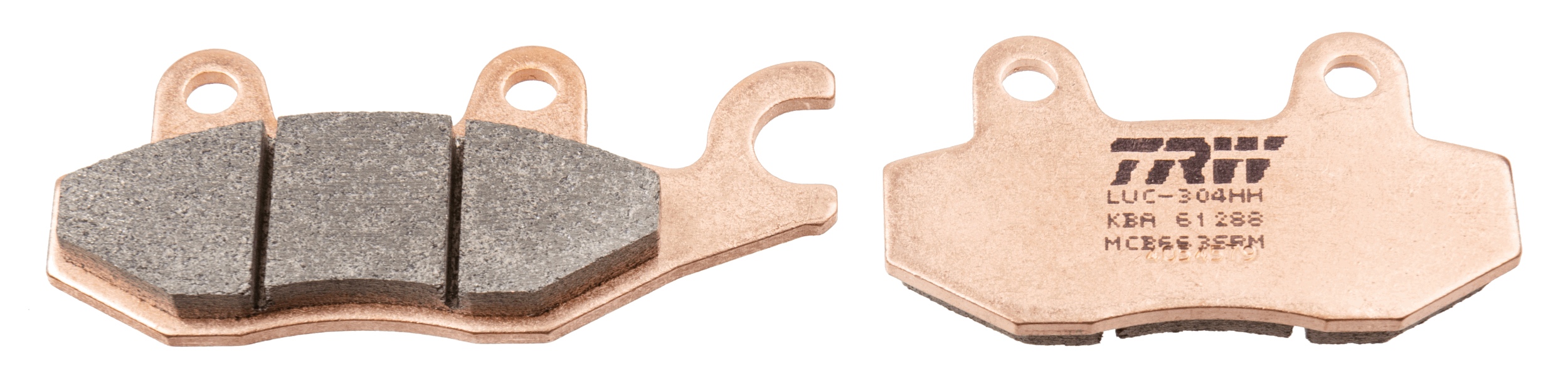 Set placute frana,frana disc MCB663SRM TRW