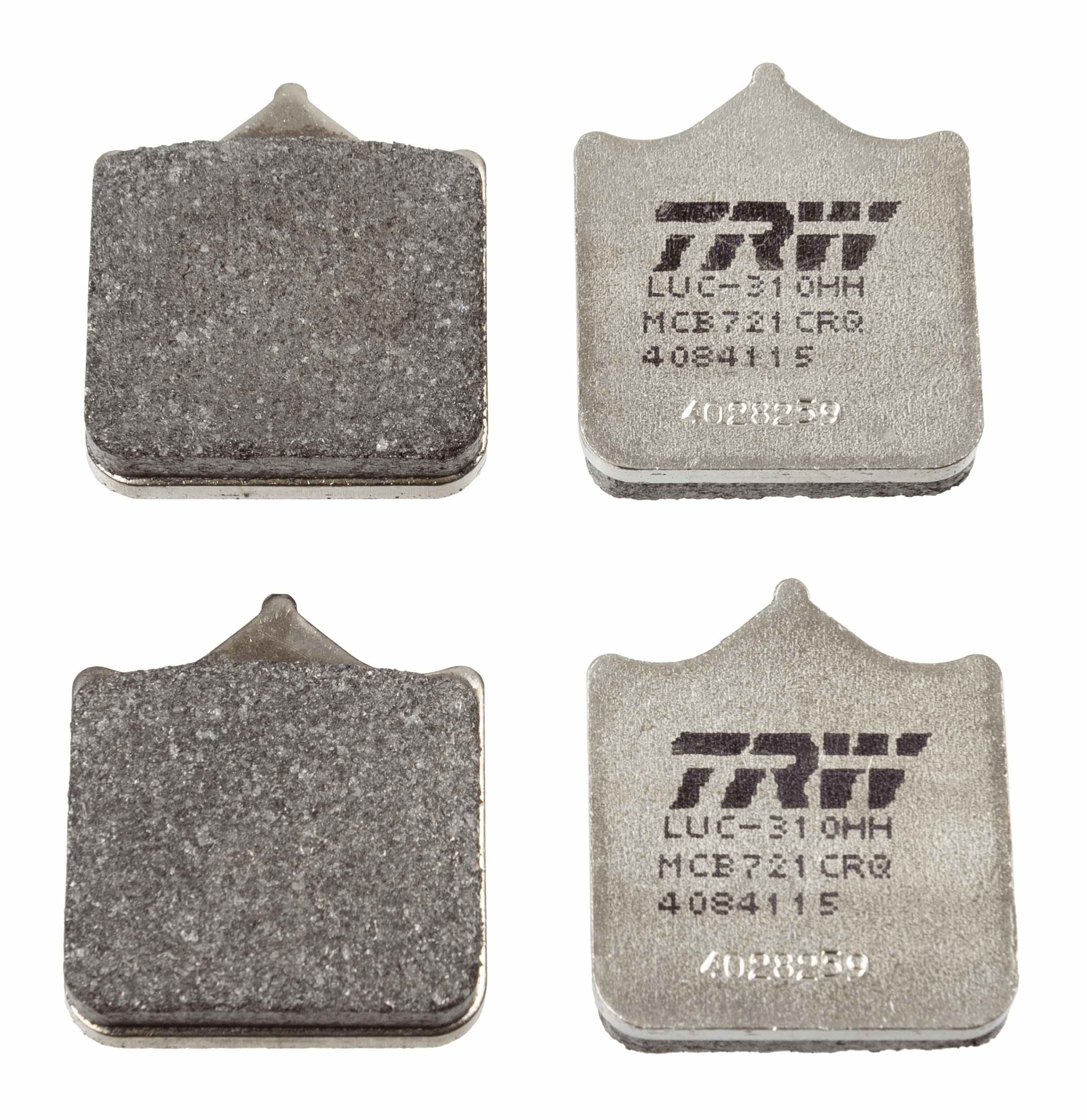 Set placute frana,frana disc MCB721CRQ TRW