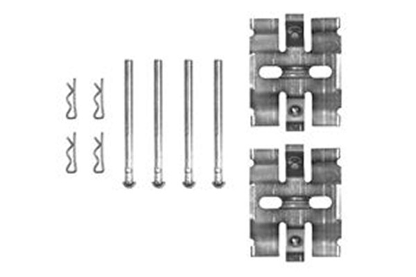 Set accesorii, placute frana PFK118 TRW