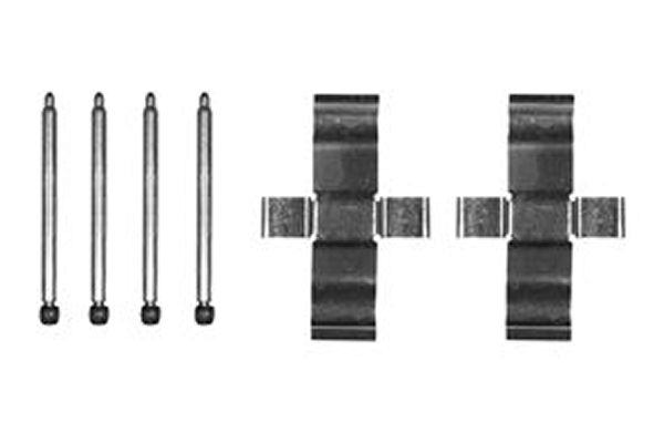 Set accesorii, placute frana PFK128 TRW