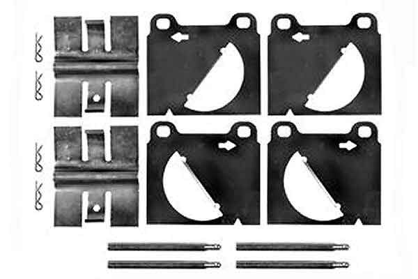 Set accesorii, placute frana PFK130 TRW