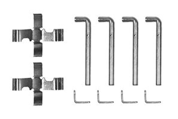 Set accesorii, placute frana PFK225 TRW