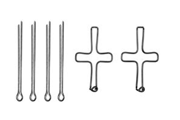 Set accesorii, placute frana PFK277 TRW