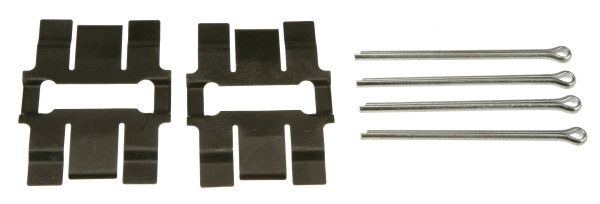 Set accesorii, placute frana PFK301 TRW