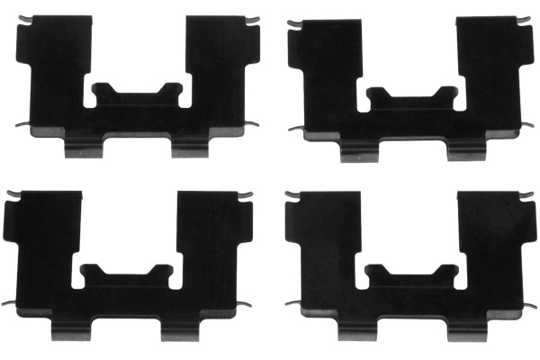 Set accesorii, placute frana PFK479 TRW